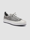 MES 009 Dusty Ombre - Grey Suede sneakers Men Officine Creative - 3