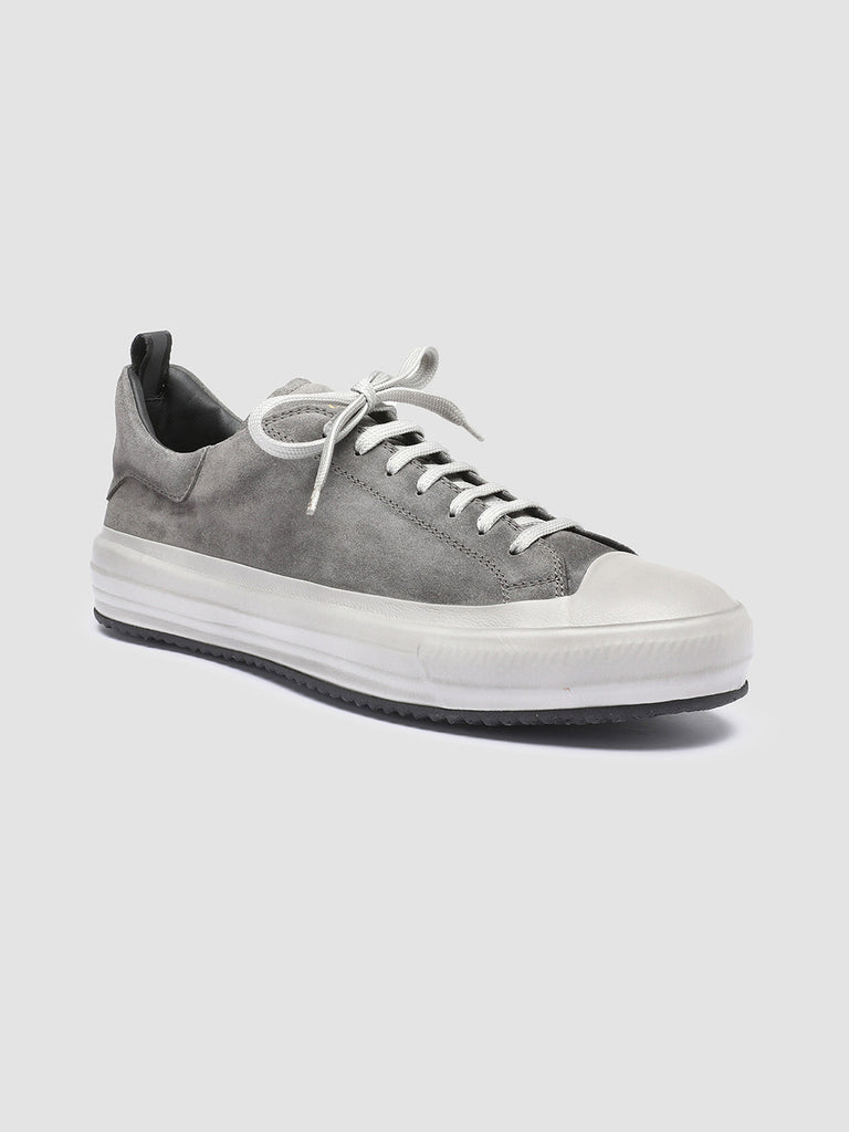 MES 009 Dusty Ombre - Grey Suede sneakers Men Officine Creative - 3