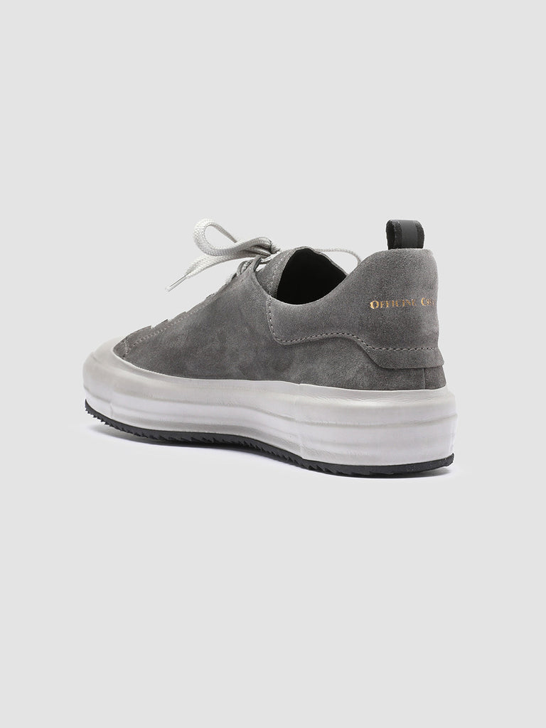 MES 009 Dusty Ombre - Grey Suede sneakers Men Officine Creative - 4