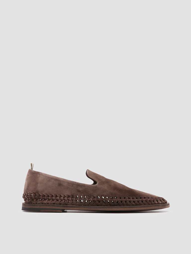 MILES 002 Otter - Taupe Suede loafers