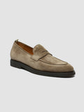 OPERA FLEXI 101 Tundra - Taupe Suede Penny Loafers Men Officine Creative - 3