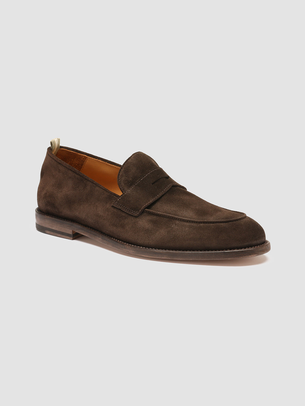 OPERA 001 Testa di Moro - Brown Suede Penny Loafers Men Officine Creative - 3