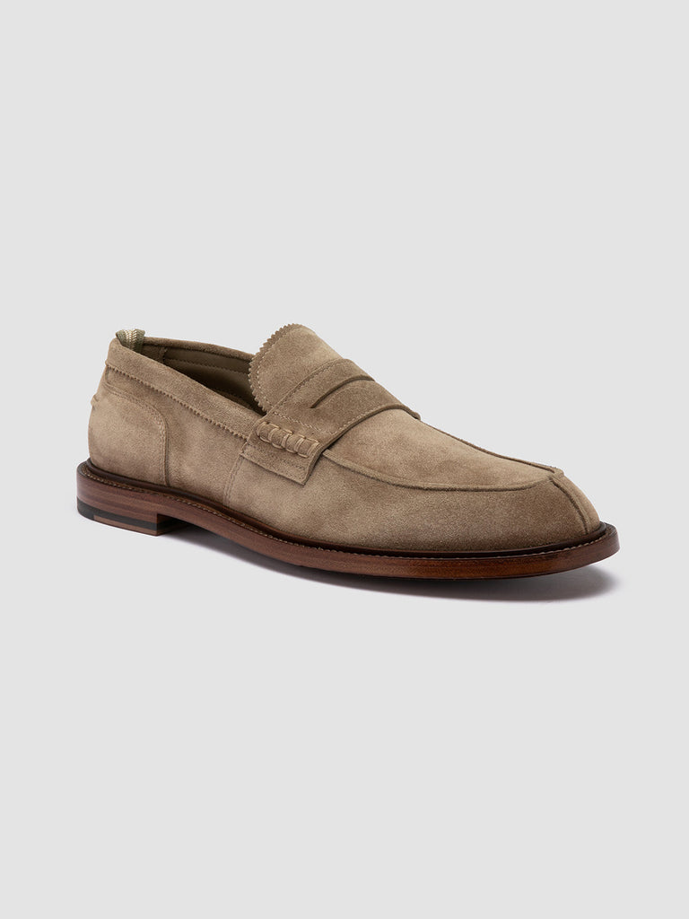 SAX 001 Lead - Taupe Suede Penny Loafers Men Officine Creative - 3