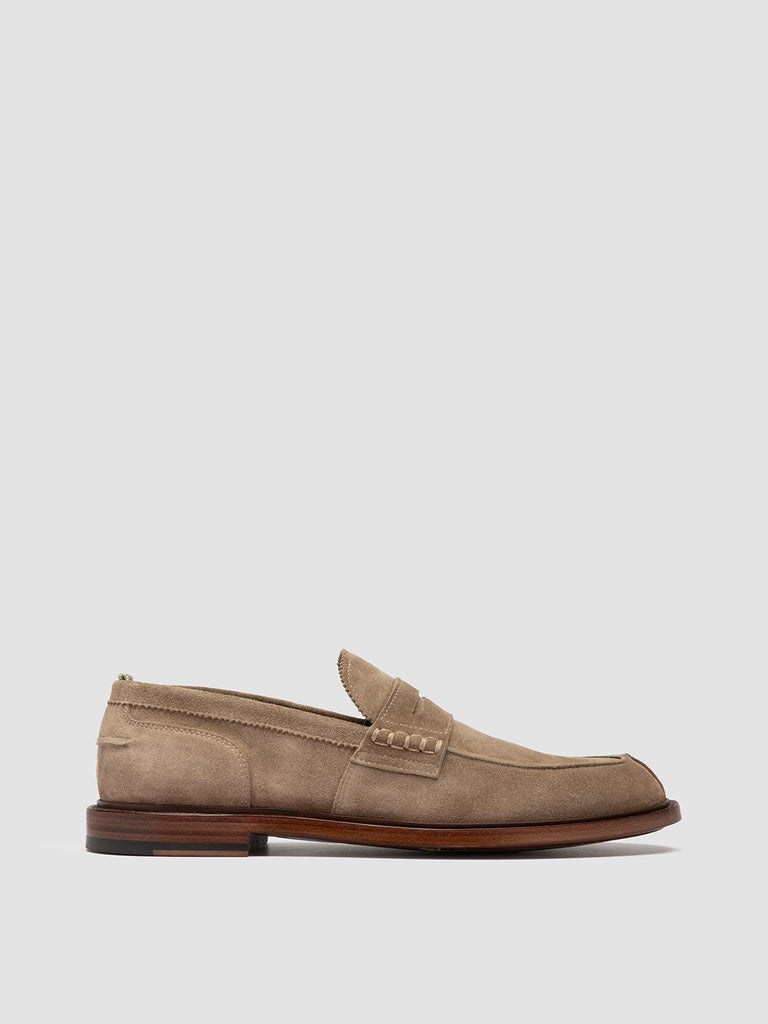 SAX 001 Lead - Taupe Suede Penny Loafers Men Officine Creative - 5