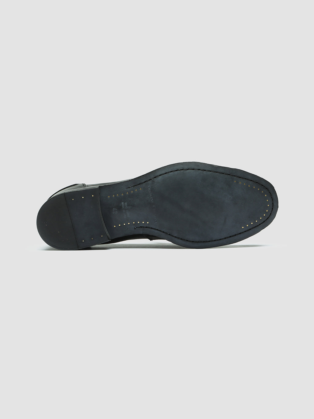 STEREO 008 - Black Leather Penny Loafers Men Officine Creative - 5