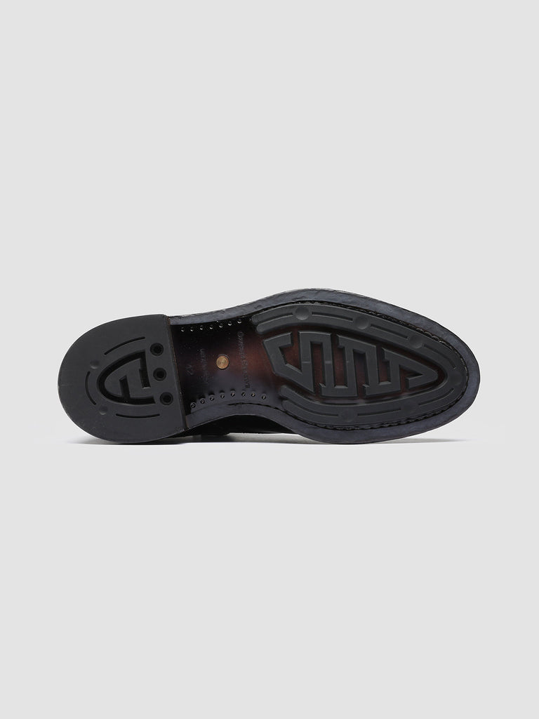 TEMPLE 004 Nero - Black Leather Ankle Boots Men Officine Creative - 5