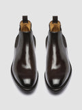 TEMPLE 008 Ebano - Brown Leather Chelsea Boots Men Officine Creative - 2