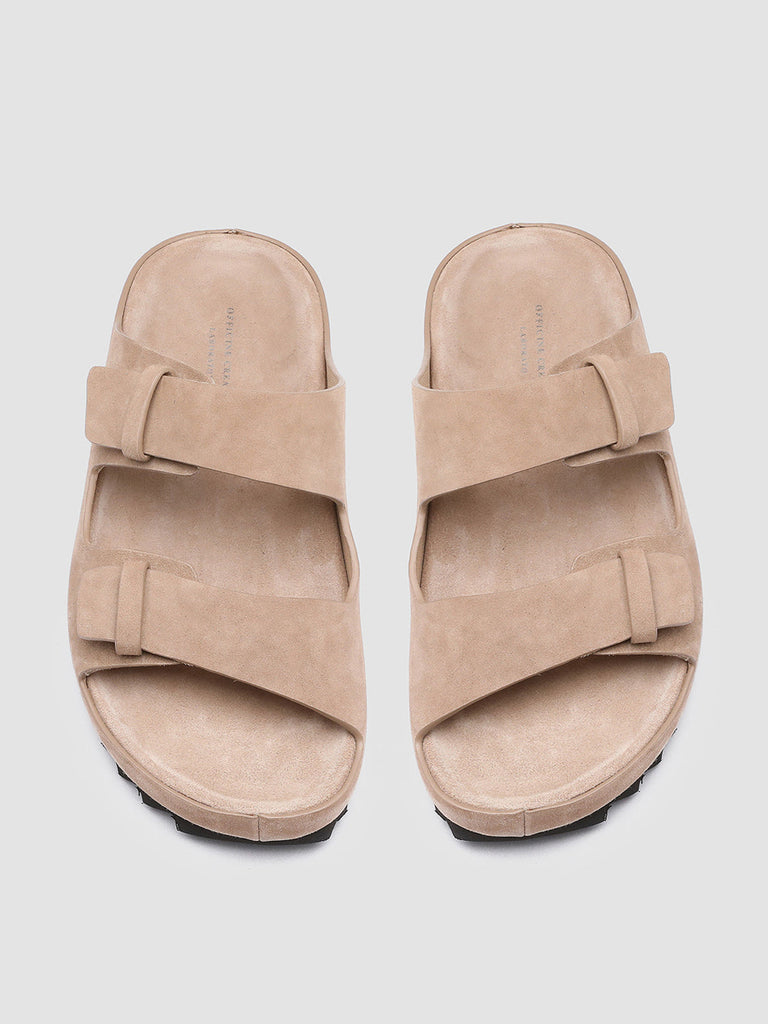 PELAGIE 003 Ecru - Suede Sandals Women Officine Creative - 2