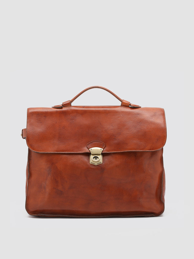 RARE 25 Cuoio 25 - Tan Leather Briefcase
