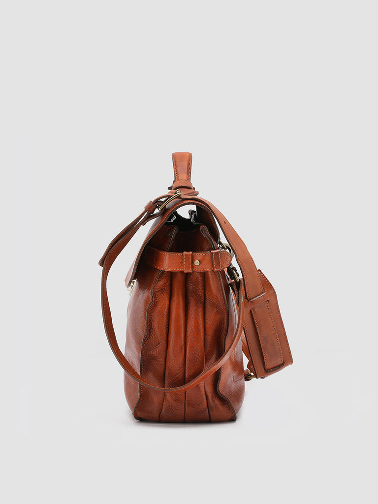 L25 leather bucket bag