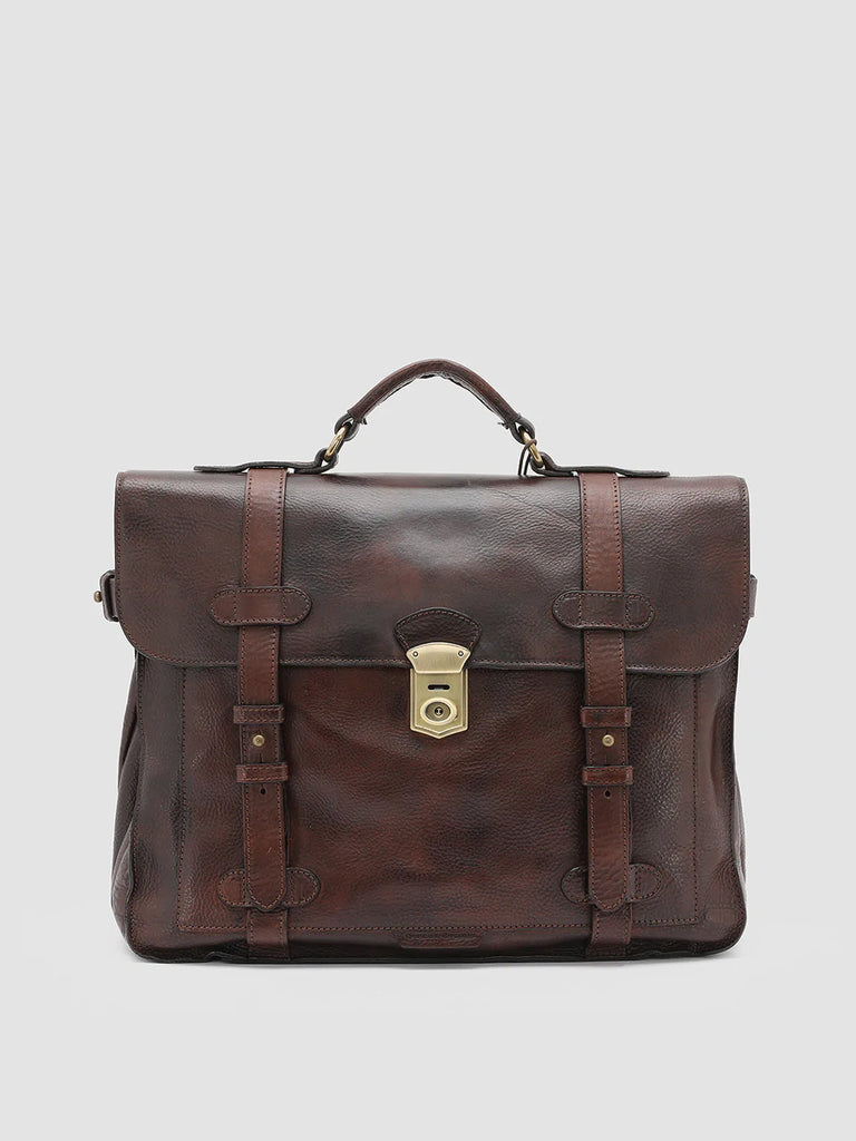 RARE 26 - Brown Leather BriefCase