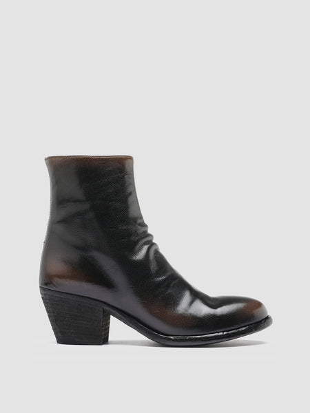 Womens Black Leather Boots SHERRY 003 – Officine Creative