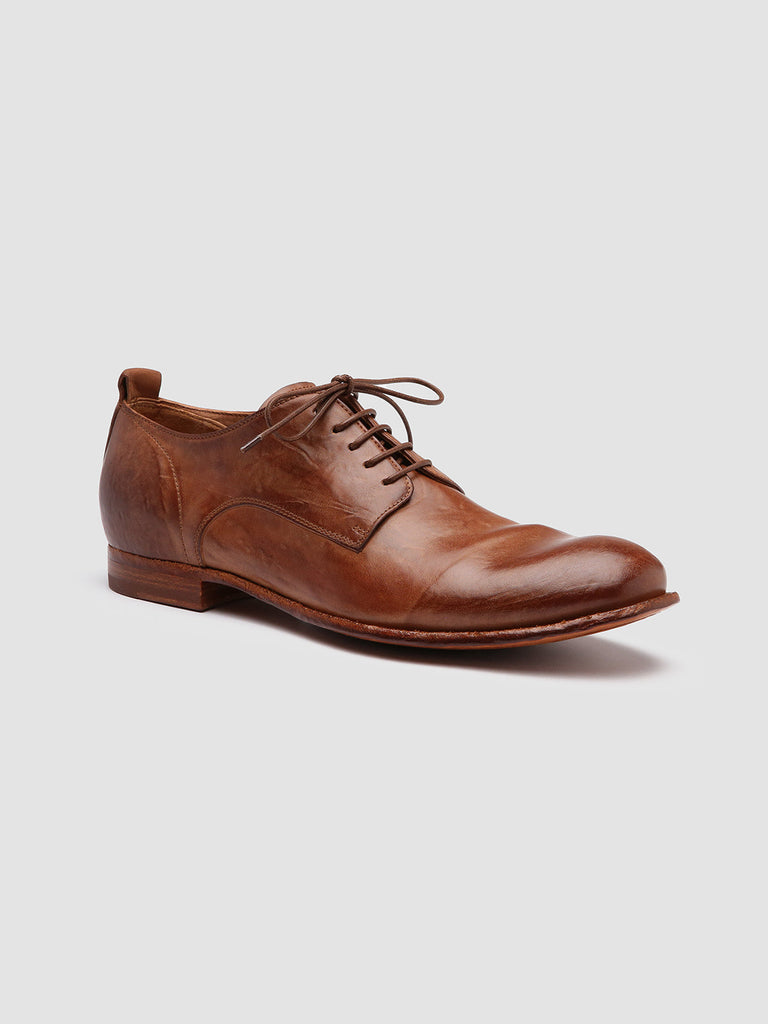 STEREO 003  Cuoio - Tan Leather Derby Shoes Men Officine Creative - 3