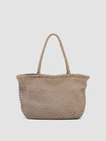 SUSAN 01 Woven Noun - Taupe Leather tote bag Officine Creative - 1