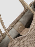 SUSAN 01 Woven Noun - Taupe Leather tote bag Officine Creative - 5