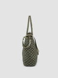 SUSAN 02 Macramè Conifera - Green Leather Bags Officine Creative - 5