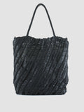 SUSAN 03 Spiral Nero - Black Leather tote bag Officine Creative - 1