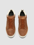 THE ANSWER 102 - Brown Nubuck Low Top Sneakers Women Officine Creative -2