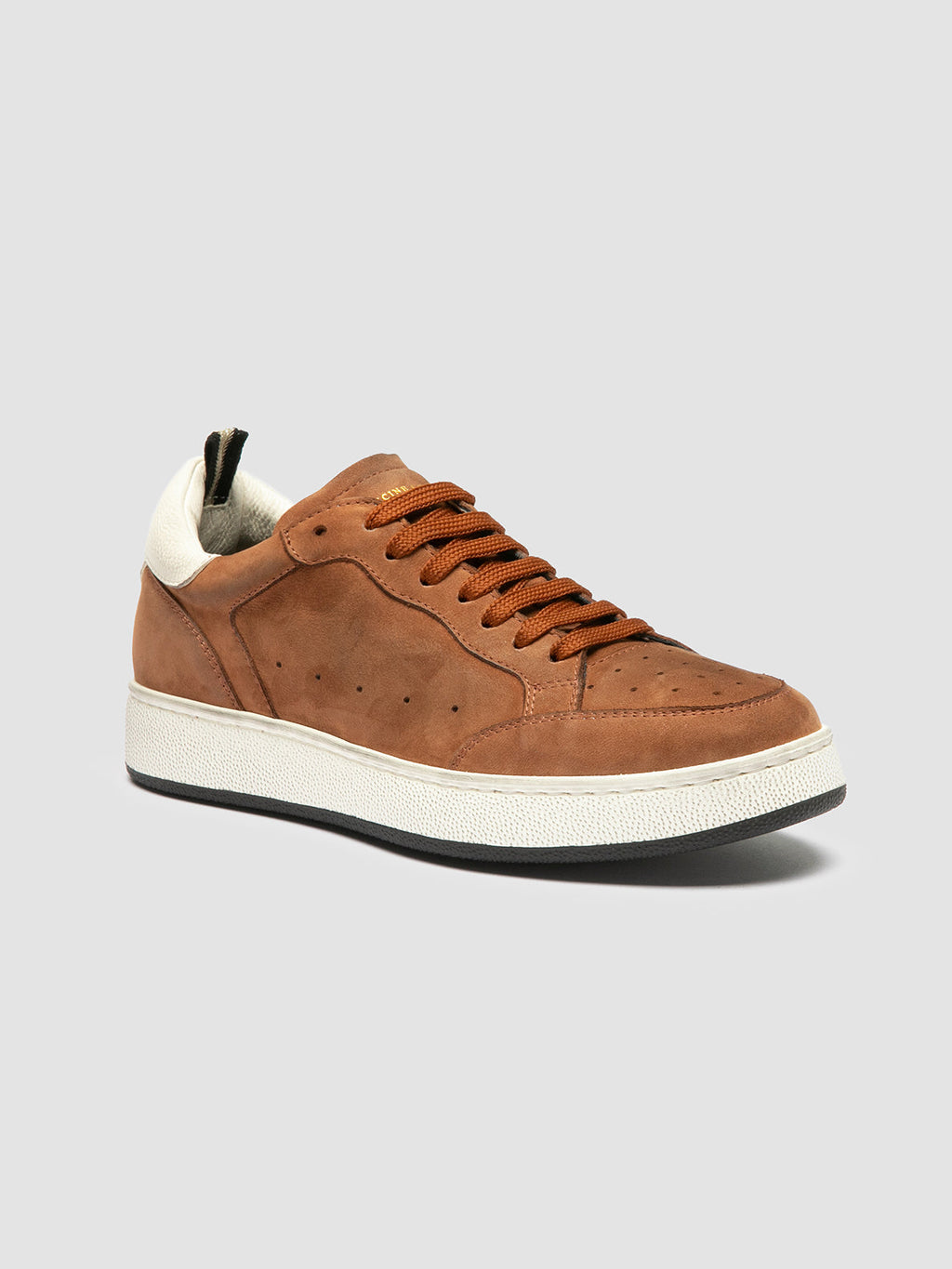 THE ANSWER 102 - Brown Nubuck Low Top Sneakers Women Officine Creative -3