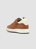 THE ANSWER 102 - Brown Nubuck Low Top Sneakers Women Officine Creative -4