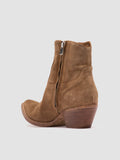 WANDA DD 103 - Taupe Suede Zip Boots Women Officine Creative - 4