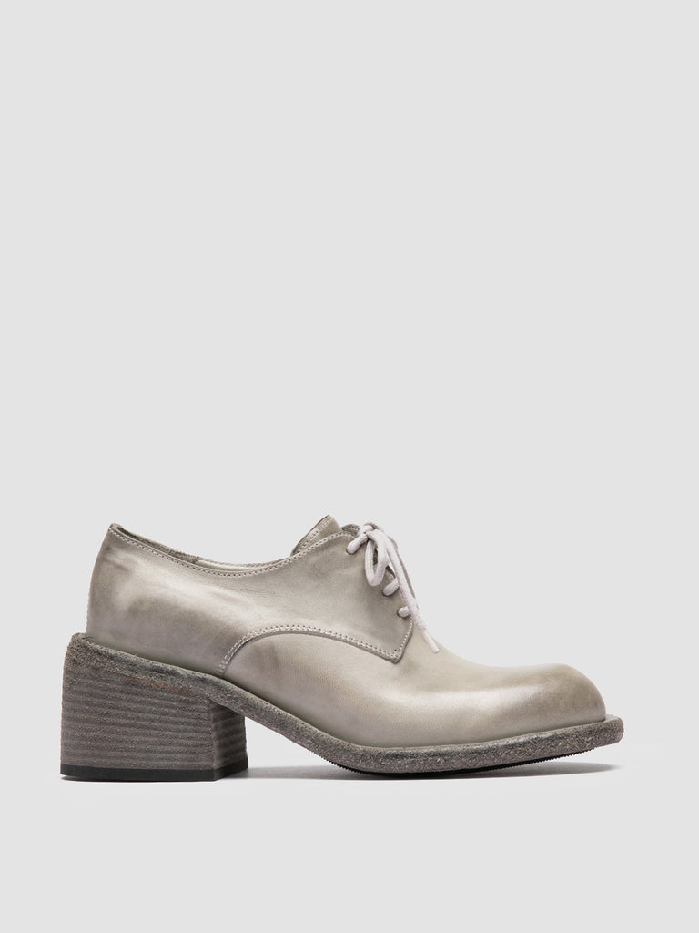 WILDS 001 - Gray Leather Derby Shoes