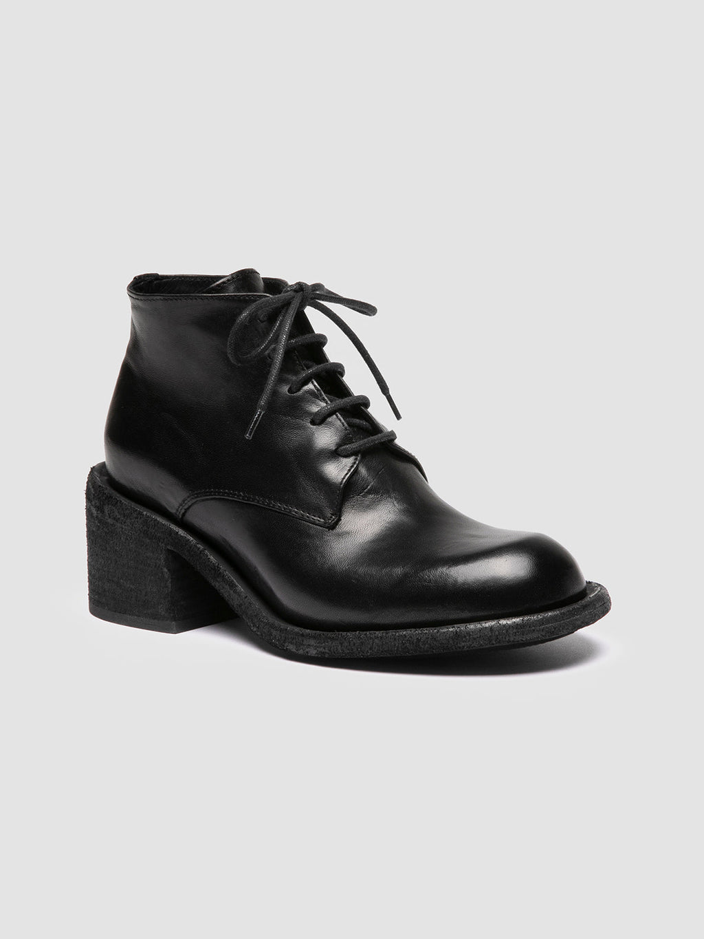 WILDS 002 - Black Leather Chukka Boots Women Officine Creative -3