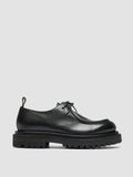 WISAL 002 Nero - Black Leather Derby Shoes Women Officine Creative - 1