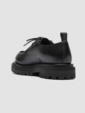 WISAL 002 Nero - Black Leather Derby Shoes Women Officine Creative - 4