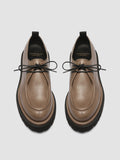 WISAL 002 Walnut - Brown Leather Derby Shoes Women Officine Creative - 2