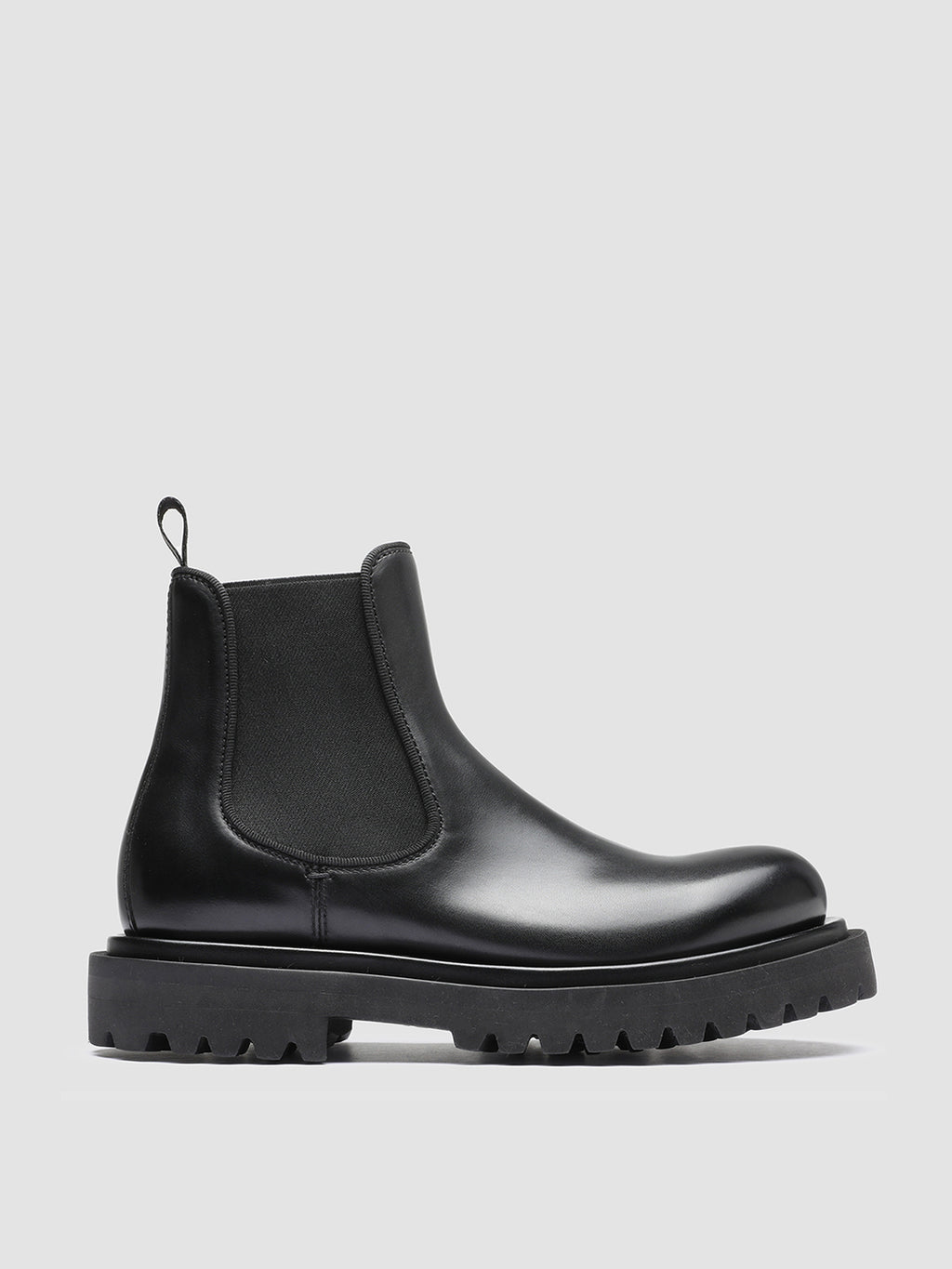 WISAL 006 Nero - Black Leather Chelsea Boots Women Officine Creative - 1