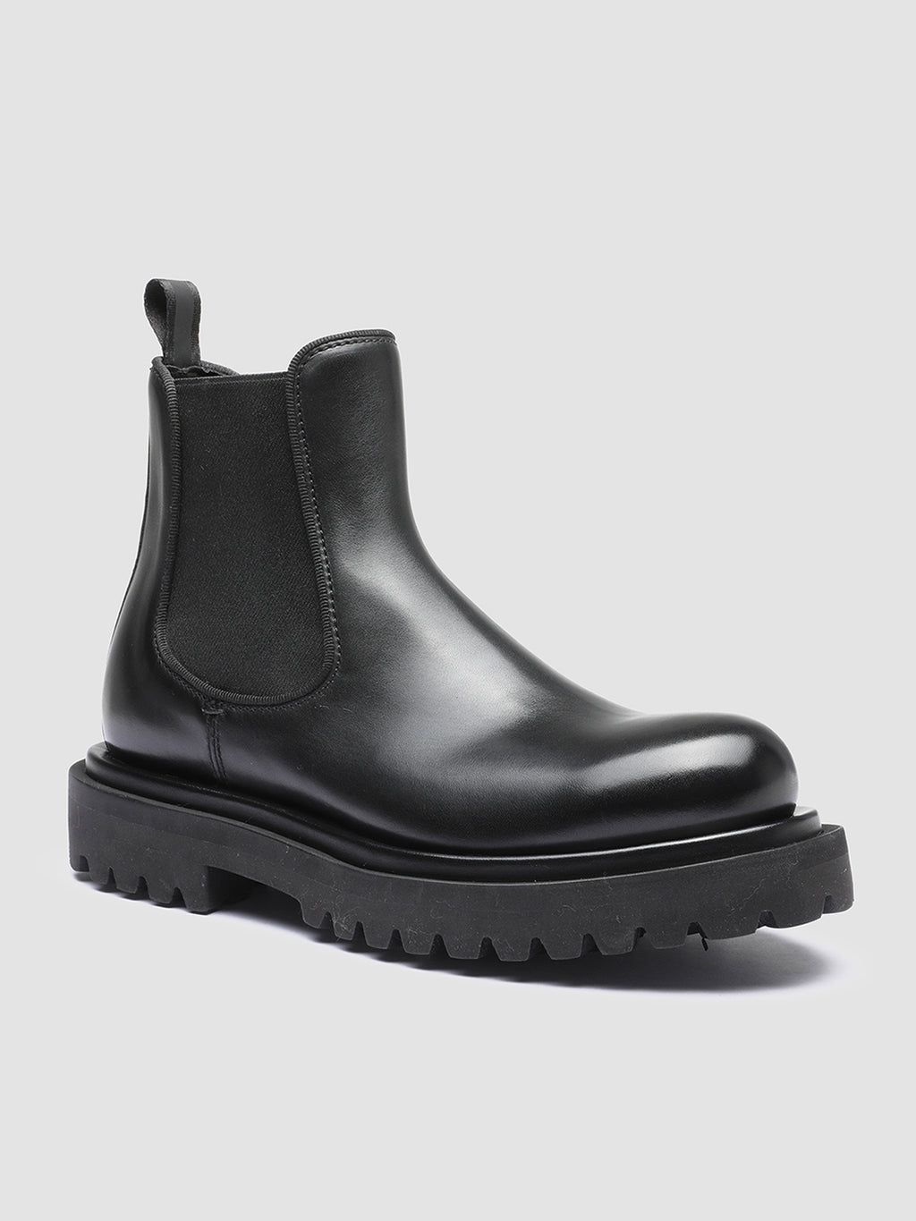 WISAL 006 Nero - Black Leather Chelsea Boots Women Officine Creative - 3