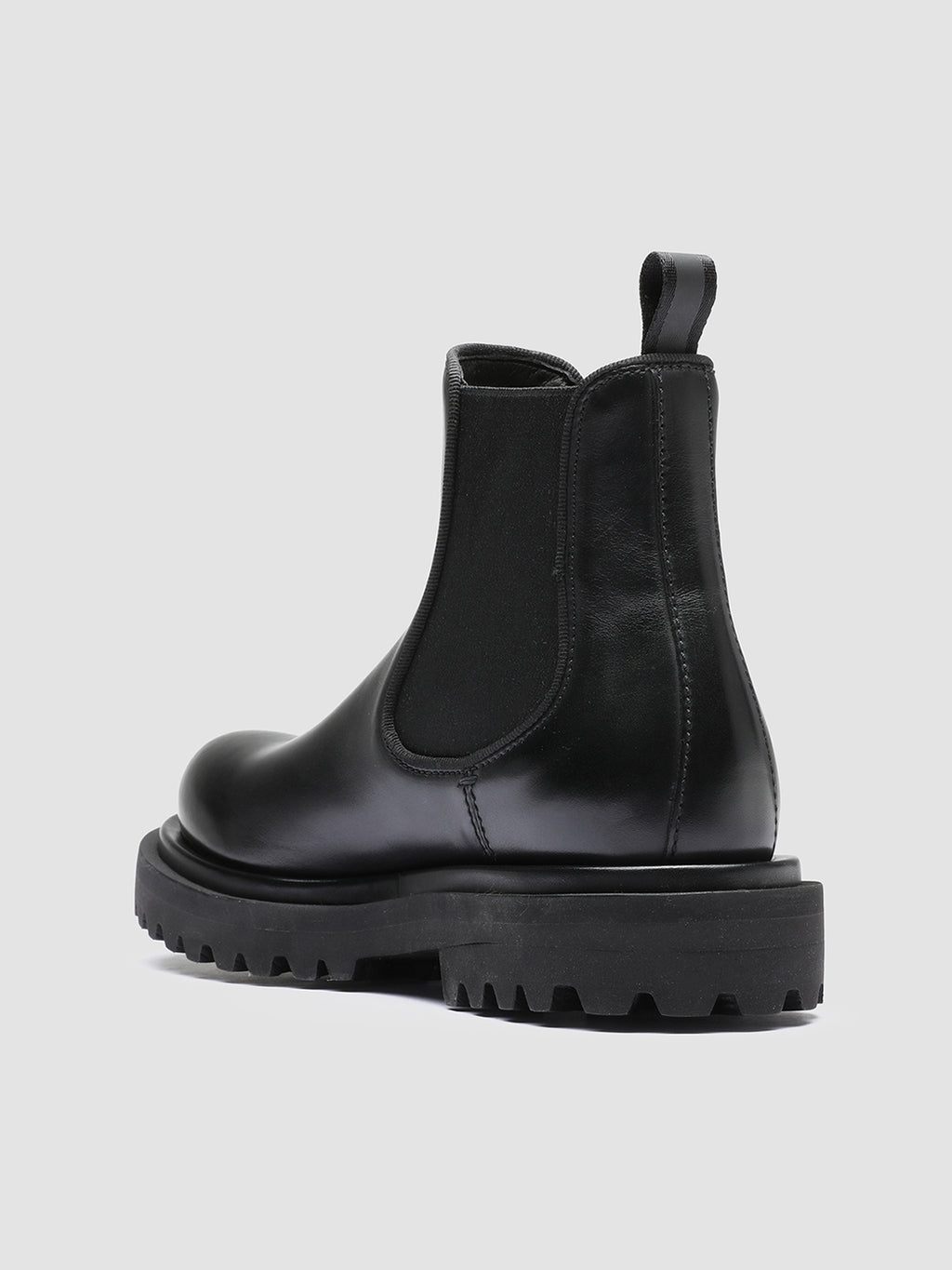 WISAL 006 Nero - Black Leather Chelsea Boots Women Officine Creative - 4