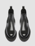 WISAL 006 Nero - Black Leather Chelsea Boots Women Officine Creative - 2