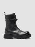 WISAL 018 Nero - Black Leather Boots Women Officine Creative - 1