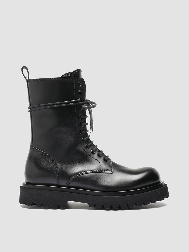 WISAL 018 - Black Leather Boots