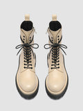 WISAL 018 Oat Milk - Ivory Leather Boots Women Officine Creative - 2