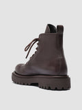 WISAL 021 Truffle - Burgundy Leather Ankle Boots Women Officine Creative - 4