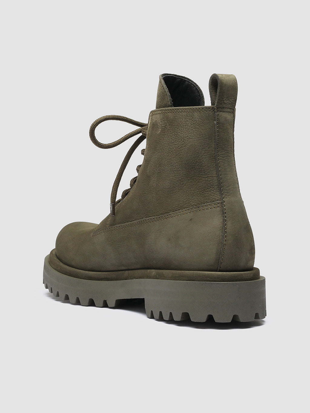 WISAL 021 Militare - Green Nabuk Ankle Boots Women Officine Creative - 4